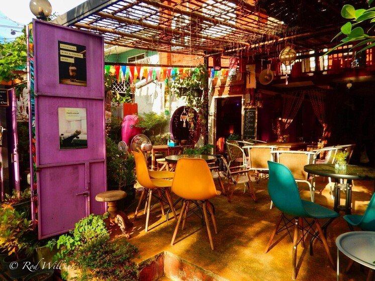 🍝 Garden café & food